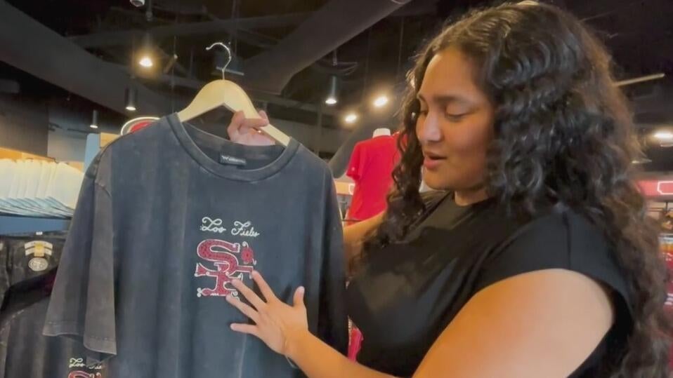 San Francisco 49ers unveil Latino Heritage Collection of team merchandise for "Los Fieles" — CBS Bay Area (KPIX), Nocatee Sports news