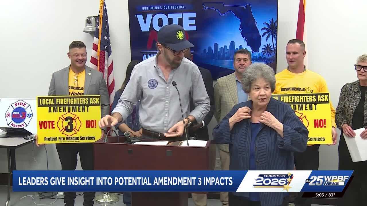 Florida officials discuss Amendment 3’s impact on property taxes and local services — WPBF West Palm Beach, Nocatee Real Estate news