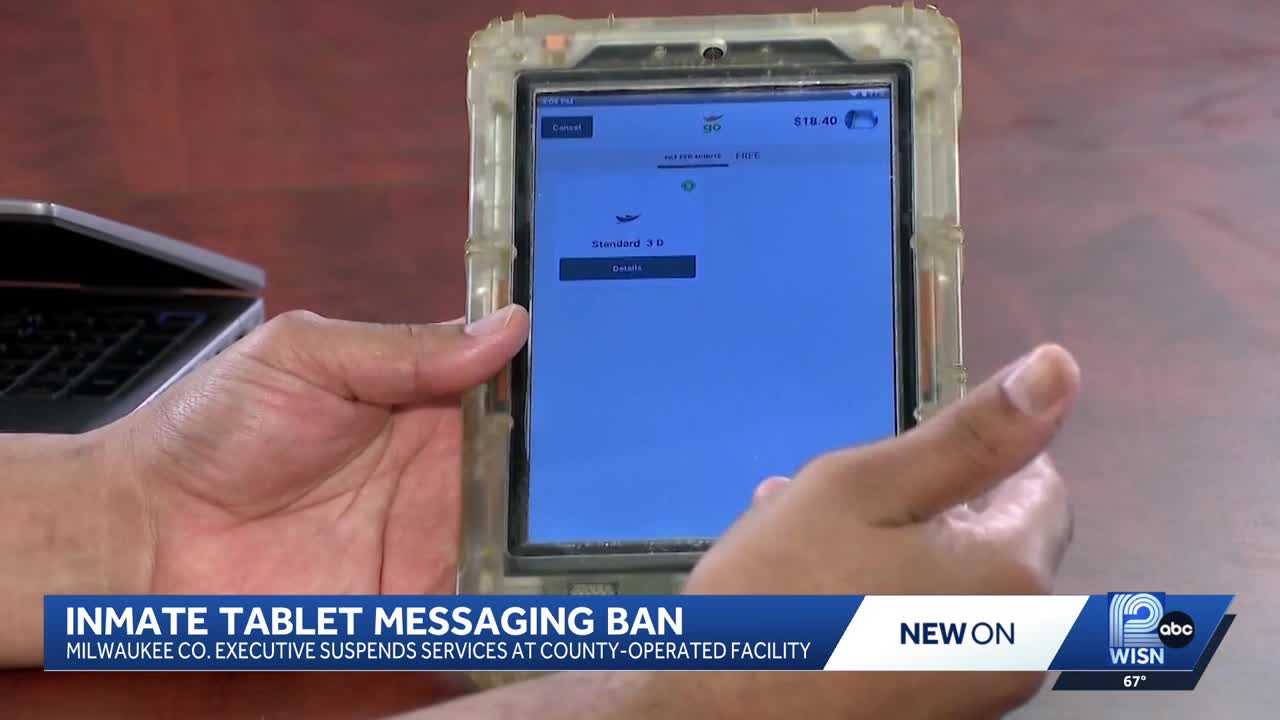 Milwaukee County Sheriff's Office suspends messaging feature on jail tablets — WISN 12 Milwaukee, Nocatee Community news
