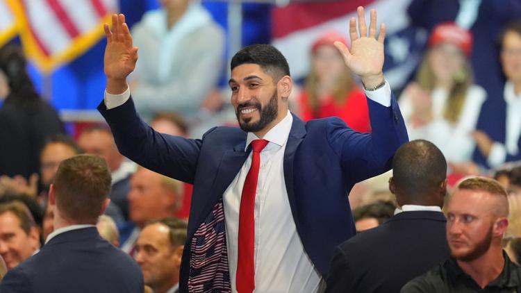 Enes Kanter Freedom refuses to sit in luxury suite of State Farm Arena and leaves WNBA Finals โ First Coast News Sports JAX
