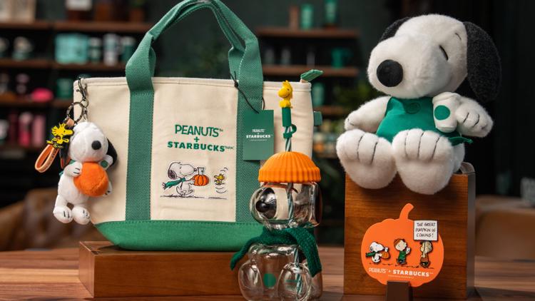 Starbucks' Peanuts fall collab launches Tuesday, including Snoopy-inspired cups and mugs — First Coast News Business JAX