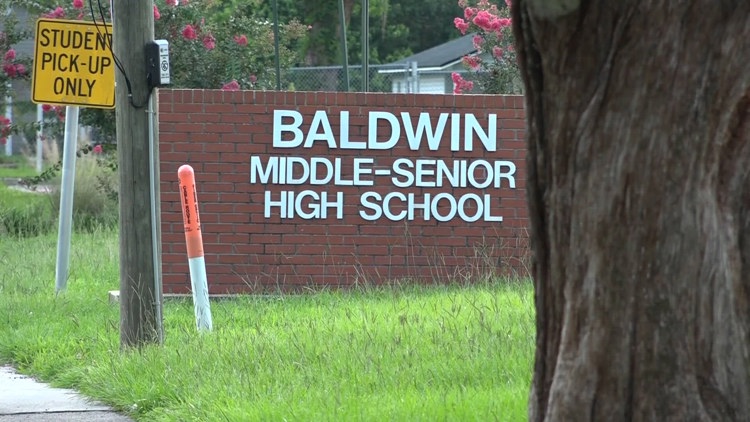 DCPS: Gun found in new principal's car at Baldwin Middle-Senior High School — First Coast News Local