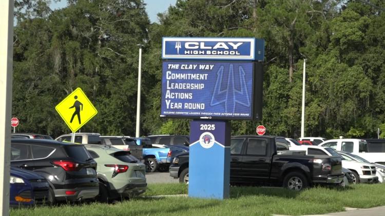 Clay High student arrested for coming to school in 'commando-style' attire — First Coast News Local