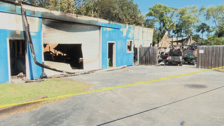 Golf Carts of St. Augustine owner able to recover majority of golf carts after fire — First Coast News Local, Nocatee Business news