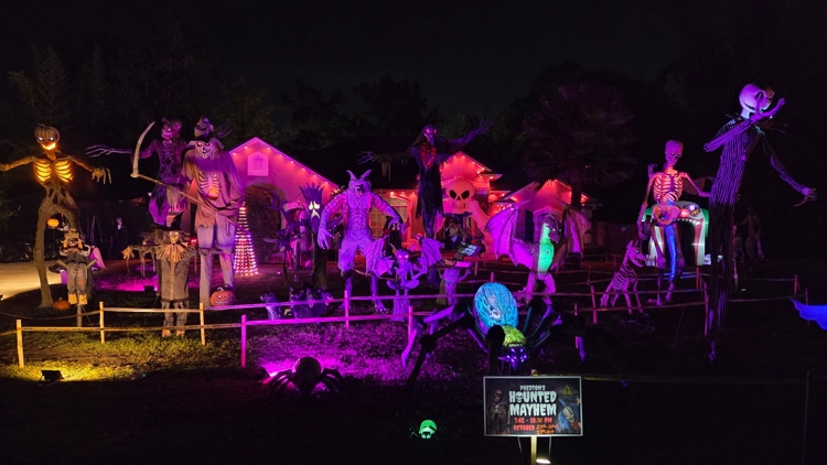 Months of work, thousands spent and free scares: Inside an 18-year-old's haunted house in Fruit Cove — First Coast News Local