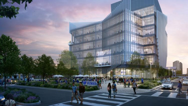 New look at UF Jacksonville's multimillion-dollar building project — First Coast News Local