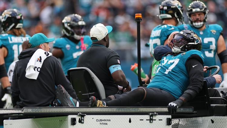 Anton Harrison injury update: Jaguars OL reportedly to miss rest of year — First Coast News Sports JAX, Nocatee Sports news