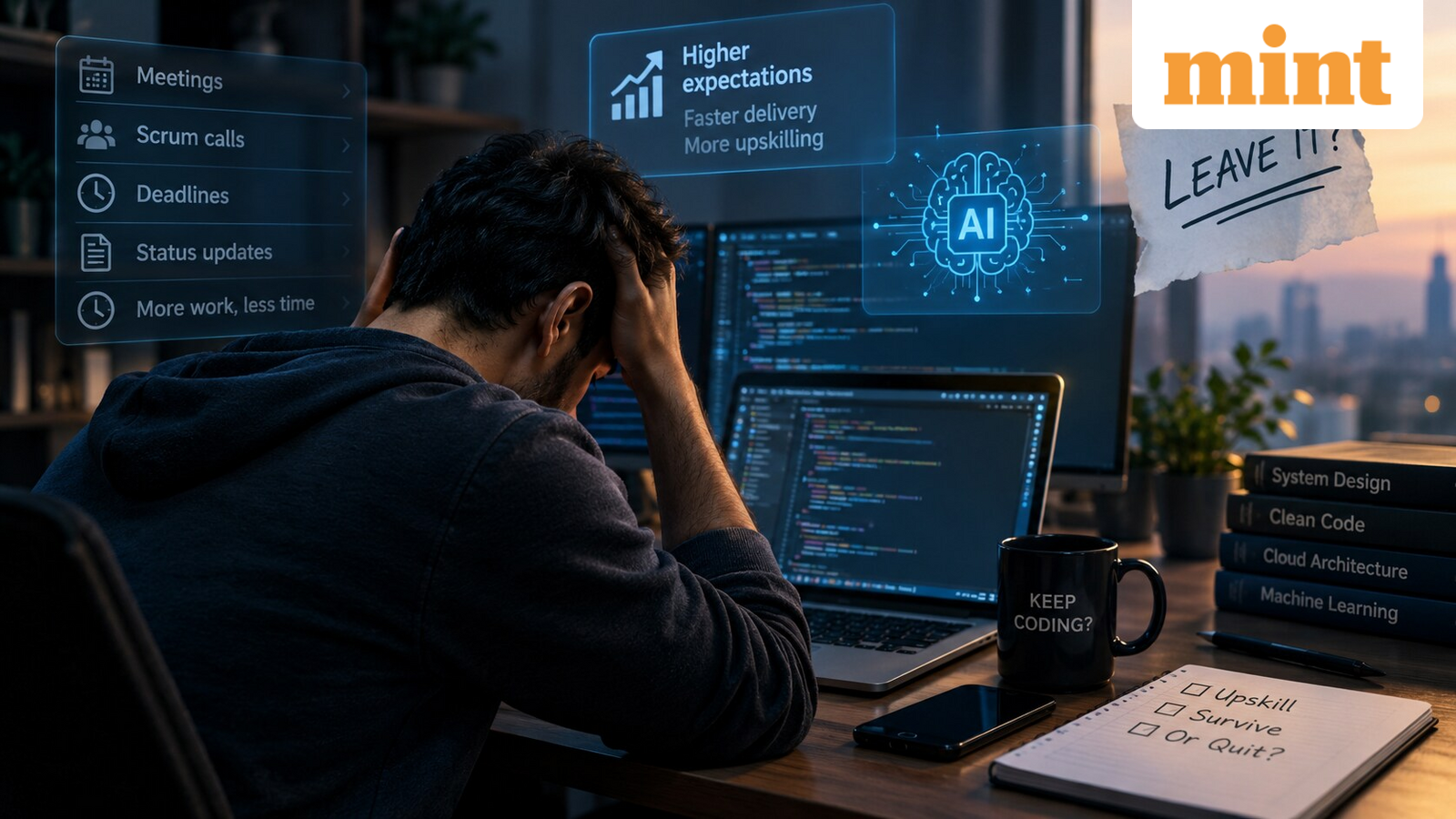 AI makes coding faster, but is it making IT jobs harder? 7-year tech veteran's post sparks debate — Mint India, Nocatee Technology news