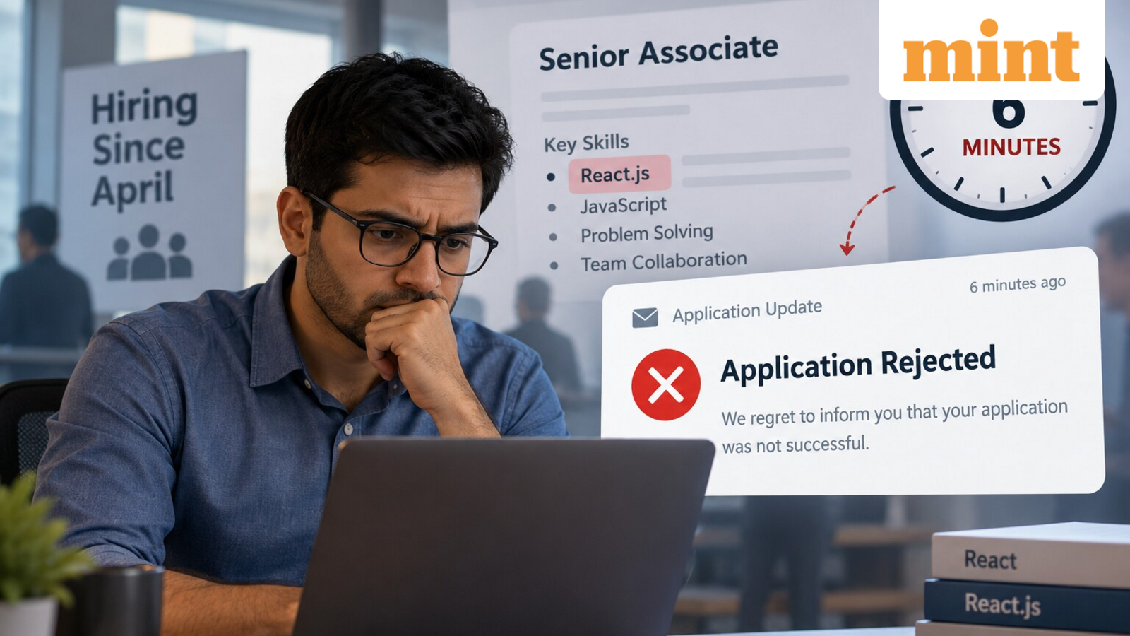 Hiring for months but rejecting qualified candidates? Manager’s 6-minute rejection raises questions about HR tech — Mint India